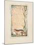 Songs of Innocence and of Experience: The Tyger, c.1825-William Blake-Mounted Giclee Print