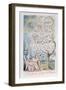 Songs of Innocence, Title Page, 1789-William Blake-Framed Giclee Print