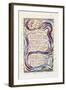 Songs of Innocence-William Blake-Framed Giclee Print