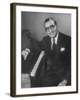 Songwriter Irving Berlin, a Famous Immigrant-Alfred Eisenstaedt-Framed Premium Photographic Print