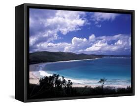 Soni Beach on Culebra Island, Puerto Rico-Michele Molinari-Framed Stretched Canvas