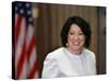 Sonia Sotomayor Arrives to Be Sworn in as First Hispanic and Third Woman in Supreme Court's History-null-Stretched Canvas