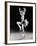 Sonja Henie Performing in Her Own Ice Show, Early 1950s-null-Framed Photo