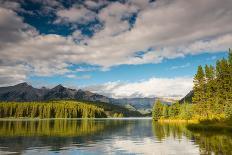 Pyramid Lake, Pyramid Mountain, Jasper National Park-Sonja Jordan-Framed Photographic Print