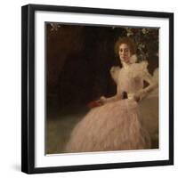 Sonja Knips, 1898-Gustav Klimt-Framed Giclee Print