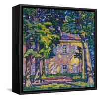 Sonne am Mittag-Eugenie Bandell-Framed Stretched Canvas