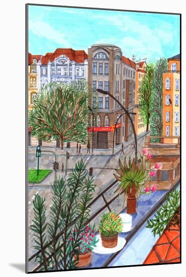 Sonnenallee, Berlin-Charlotte Orr-Mounted Giclee Print