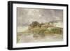 Sonning Bridge, C. 1882-Alfred William Hunt-Framed Giclee Print