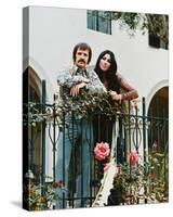 Sonny and Cher-null-Stretched Canvas