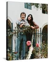 Sonny and Cher-null-Stretched Canvas