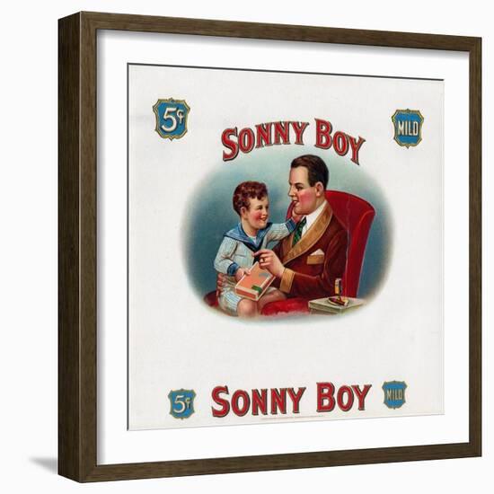 Sonny Boy-Art Of The Cigar-Framed Giclee Print