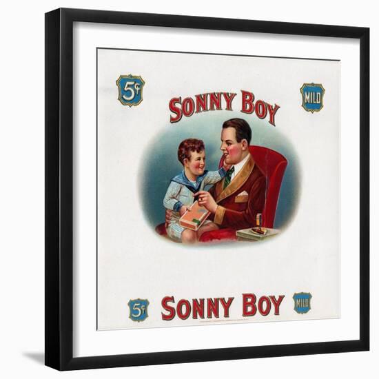 Sonny Boy-Art Of The Cigar-Framed Giclee Print