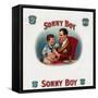 Sonny Boy-Art Of The Cigar-Framed Stretched Canvas