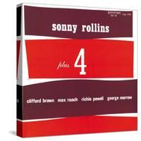 Sonny Rollins - Plus Four-null-Stretched Canvas