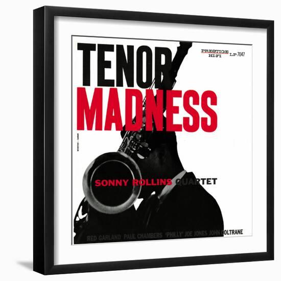 Sonny Rollins Quartet - Tenor Madness-null-Framed Art Print