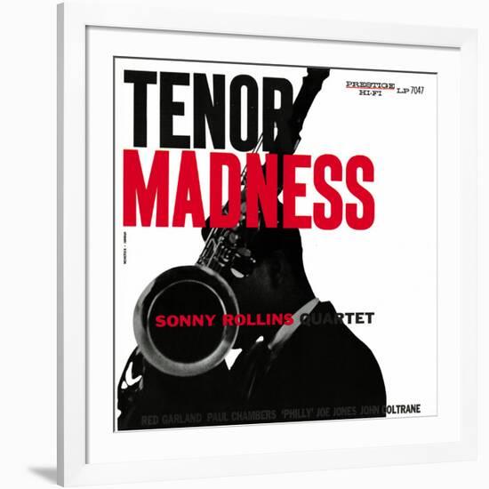 Sonny Rollins Quartet - Tenor Madness-null-Framed Art Print