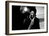 Sonny Rollins, Ronnie Scotts, 1974-Brian O'Connor-Framed Photographic Print