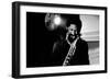 Sonny Rollins, Ronnie Scotts, 1974-Brian O'Connor-Framed Photographic Print