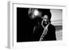 Sonny Rollins, Ronnie Scotts, 1974-Brian O'Connor-Framed Photographic Print