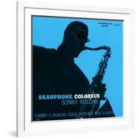 Sonny Rollins - Saxophone Colossus-null-Framed Art Print