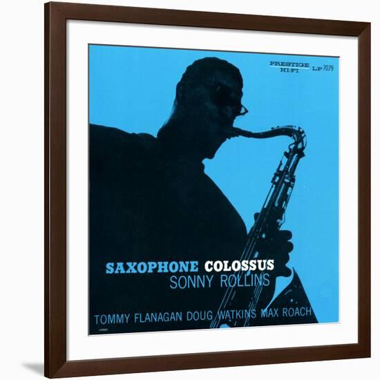 Sonny Rollins - Saxophone Colossus-null-Framed Art Print