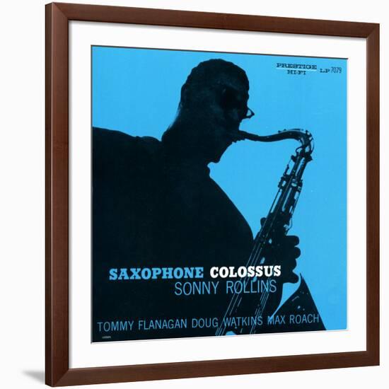 Sonny Rollins - Saxophone Colossus-null-Framed Art Print