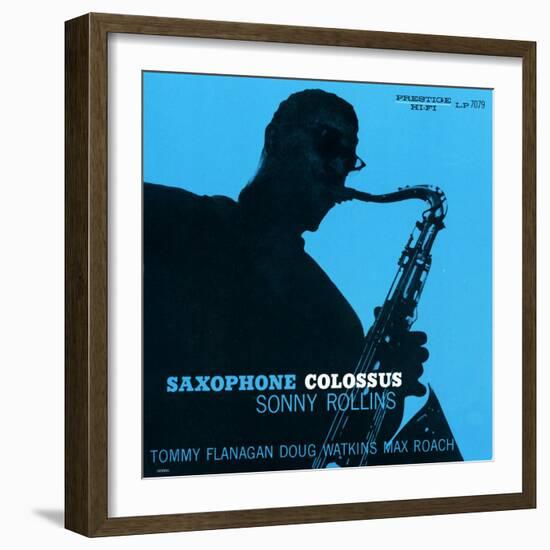 Sonny Rollins - Saxophone Colossus-null-Framed Art Print