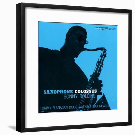 Sonny Rollins - Saxophone Colossus-null-Framed Art Print