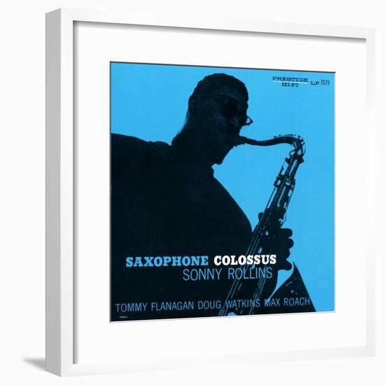 Sonny Rollins - Saxophone Colossus-null-Framed Art Print