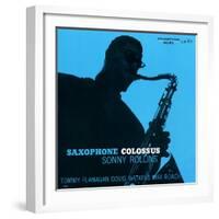 Sonny Rollins - Saxophone Colossus-null-Framed Art Print