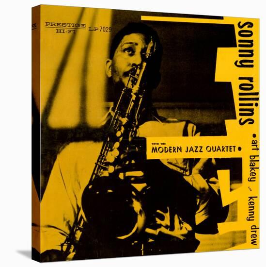 Sonny Rollins - Sonny Rollins with the Modern Jazz Quartet-null-Stretched Canvas