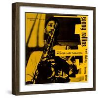 Sonny Rollins - Sonny Rollins with the Modern Jazz Quartet-null-Framed Art Print