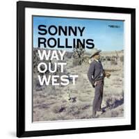 Sonny Rollins - Way Out West-null-Framed Art Print