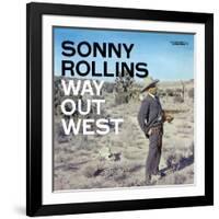 Sonny Rollins - Way Out West-null-Framed Art Print