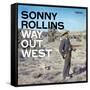 Sonny Rollins - Way Out West-null-Framed Stretched Canvas