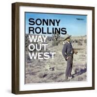 Sonny Rollins - Way Out West-null-Framed Art Print