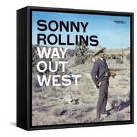 Sonny Rollins - Way Out West-null-Framed Stretched Canvas