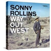 Sonny Rollins - Way Out West-null-Stretched Canvas