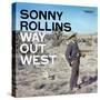Sonny Rollins - Way Out West-null-Stretched Canvas