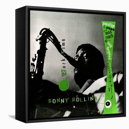 Sonny Rollins - Work Time-null-Framed Stretched Canvas