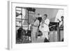 Sonny Stitt and Dizzy Gillespie, Capital Jazz, 1979-Brian O'Connor-Framed Photographic Print