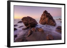 Sonoma Coast Morning Seascape-Vincent James-Framed Premium Photographic Print