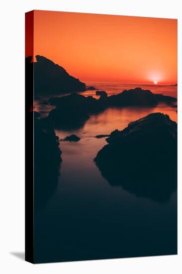 Sonoma Coast Sunset, Northern California-null-Stretched Canvas