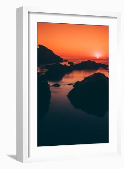 Sonoma Coast Sunset, Northern California-null-Framed Photographic Print