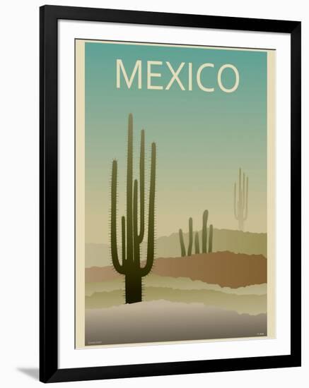 Sonoran Desert-Frk. Blaa-Framed Art Print