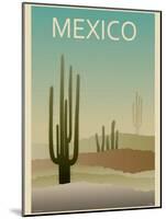 Sonoran Desert-Frk. Blaa-Mounted Art Print