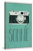 Sonrie (Spanish -  Smile)-null-Stretched Canvas