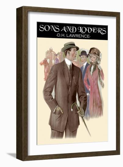 Sons and Lovers-D.H. Lawrence-Framed Art Print