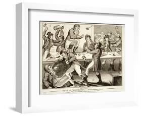 Sons of Friendship-Scene Chandois Street, London, 1870-Isaac Cruikshank-Framed Giclee Print