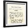 Sons of Liberty Handbill Supporting Boycott of British Goods in Boston Before the Revolutionary War-null-Framed Giclee Print